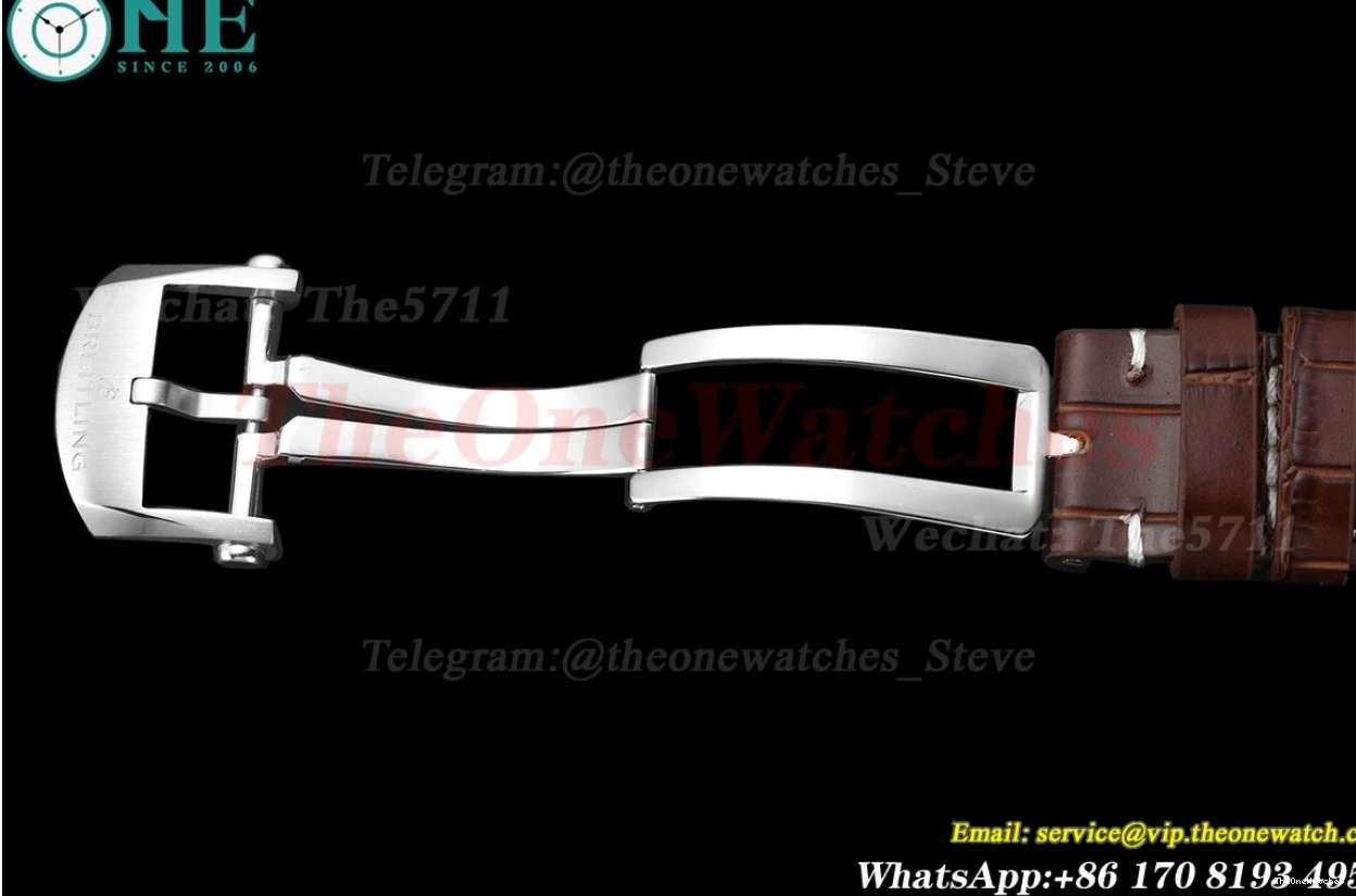 Brown Chronograph Mod B01 Premier SS LE A7750 V2 42mm Reddish Dial BLSF 0330